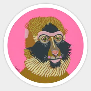 Monkey Sticker